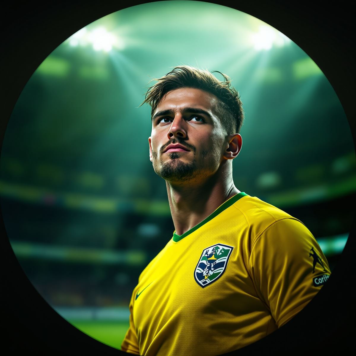 Soccer PFP optimized for standout presence and bold avatar visibility