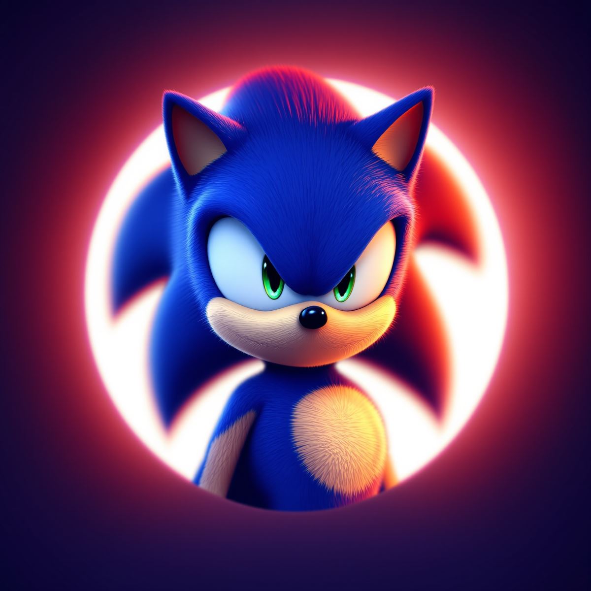 Sonic PFP with bold character presence and strong identity