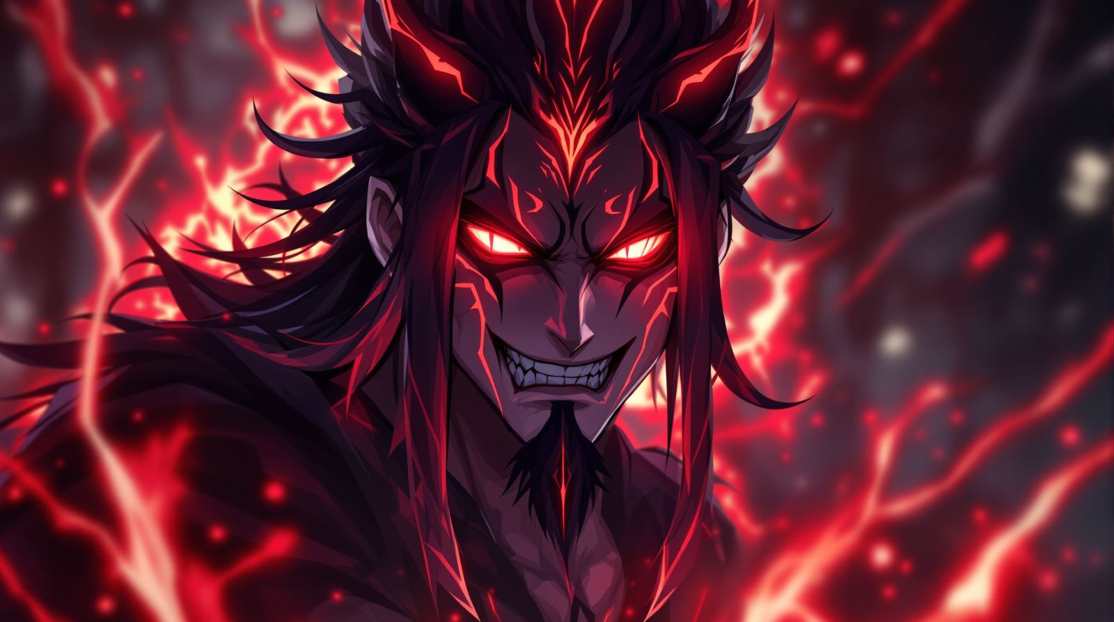 Sukuna PFP avatar as ancient curse king with dominant dark identity