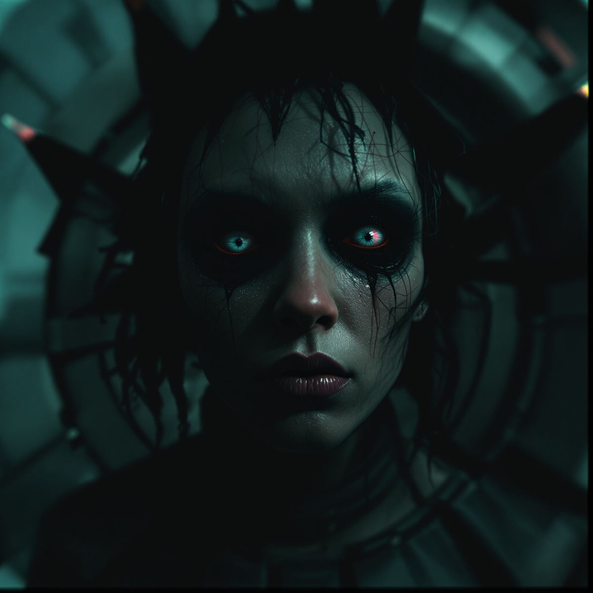 Weird avatar with odd energy and clean surreal composition
