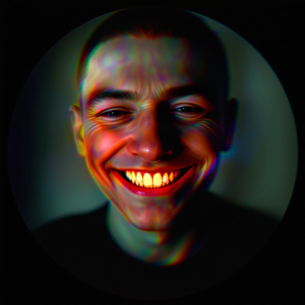 Weird PFP designed for abstract identity and clear internet presence