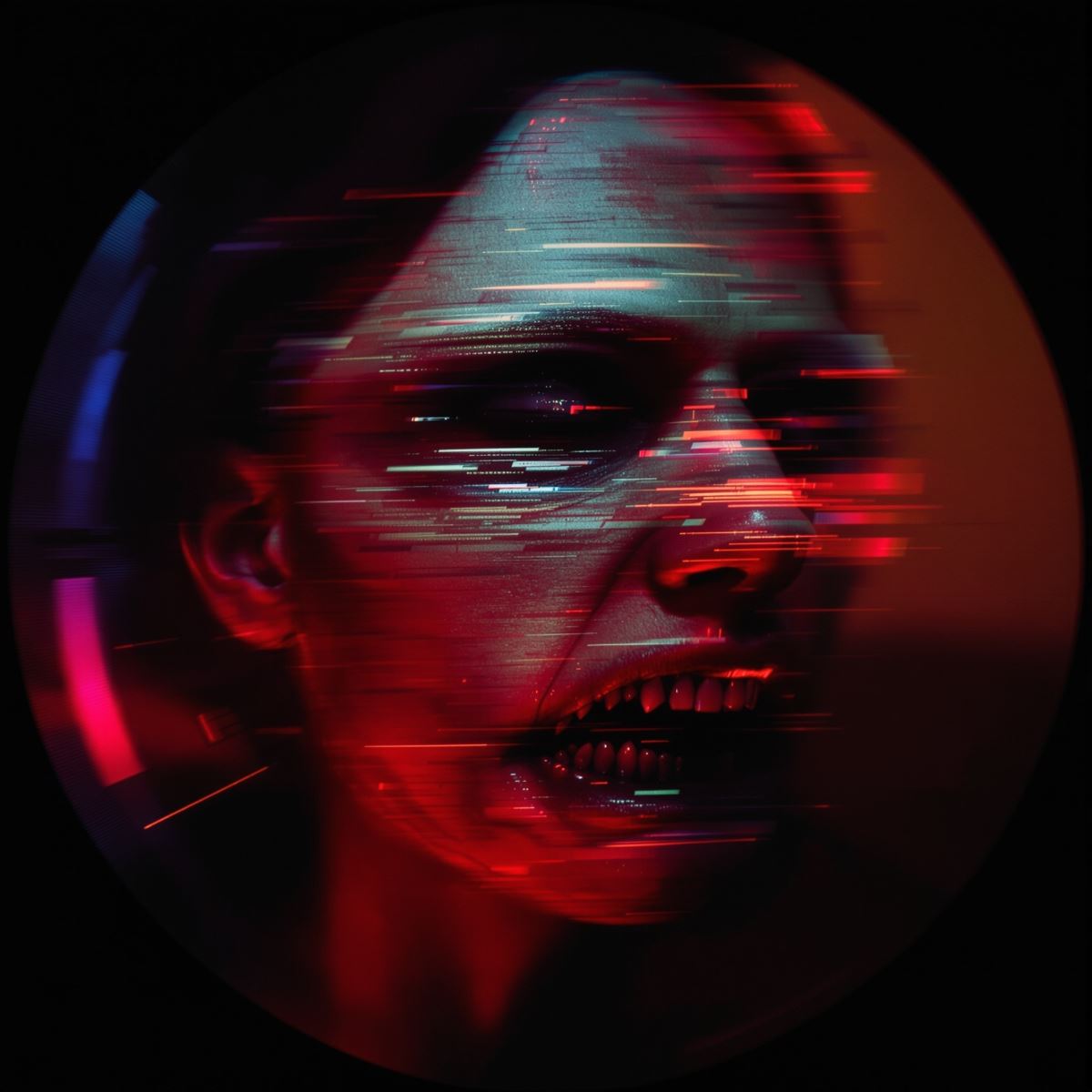 Weird avatar with uncanny identity and surreal profile presence