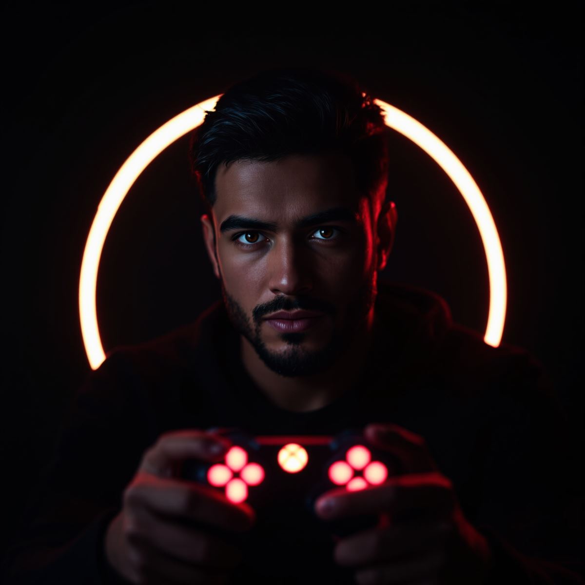 High-impact Xbox avatar PFP with clear readability and striking identity contrast