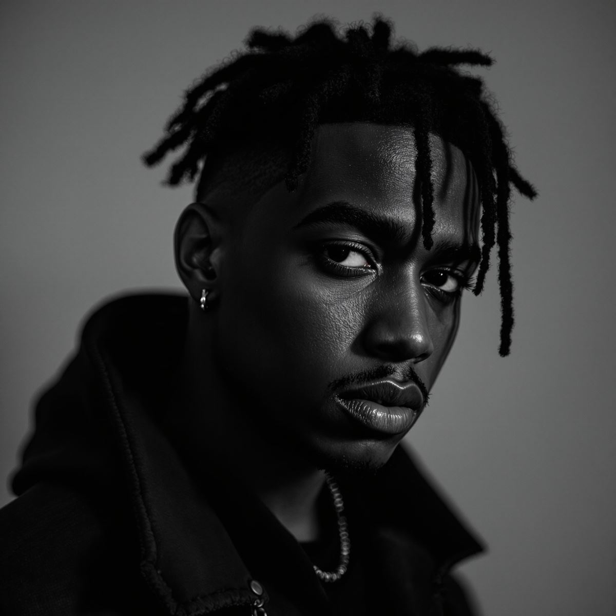 XXXTENTACION PFP avatar with close crop and heavy memory-driven identity