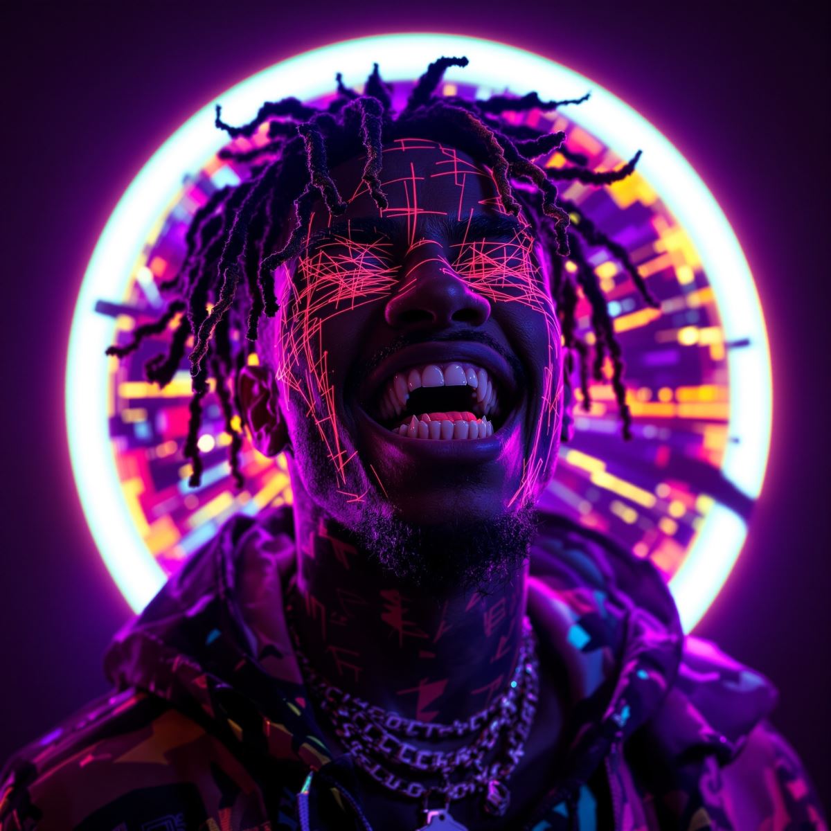 Yeat PFP avatar built for rage energy and distorted profile recognition