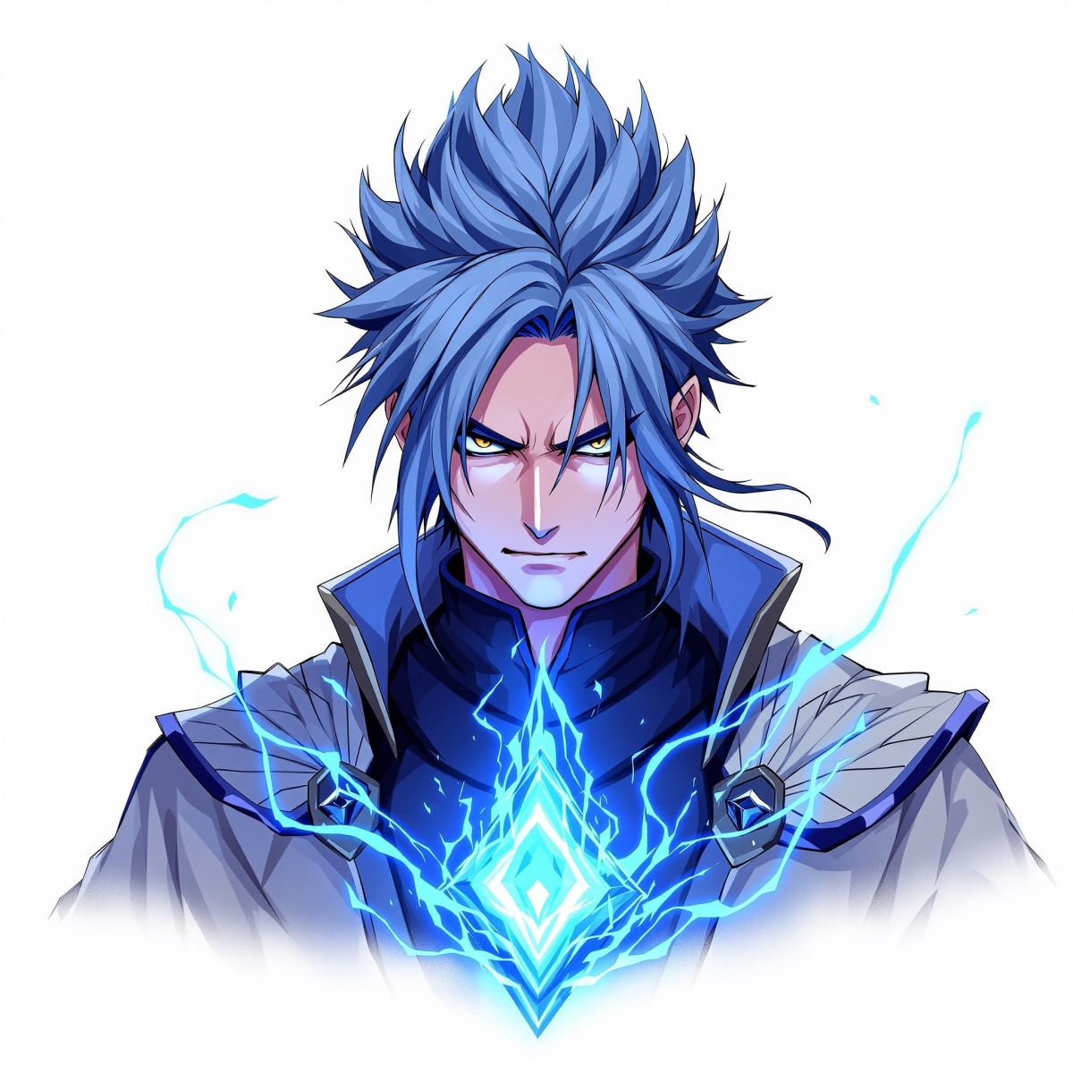 Yuta PFP avatar with ivory focus and composed anime identity