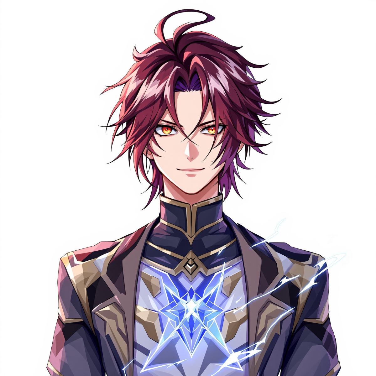 Yuta profile picture with obsidian legacy mood and dark anime presence