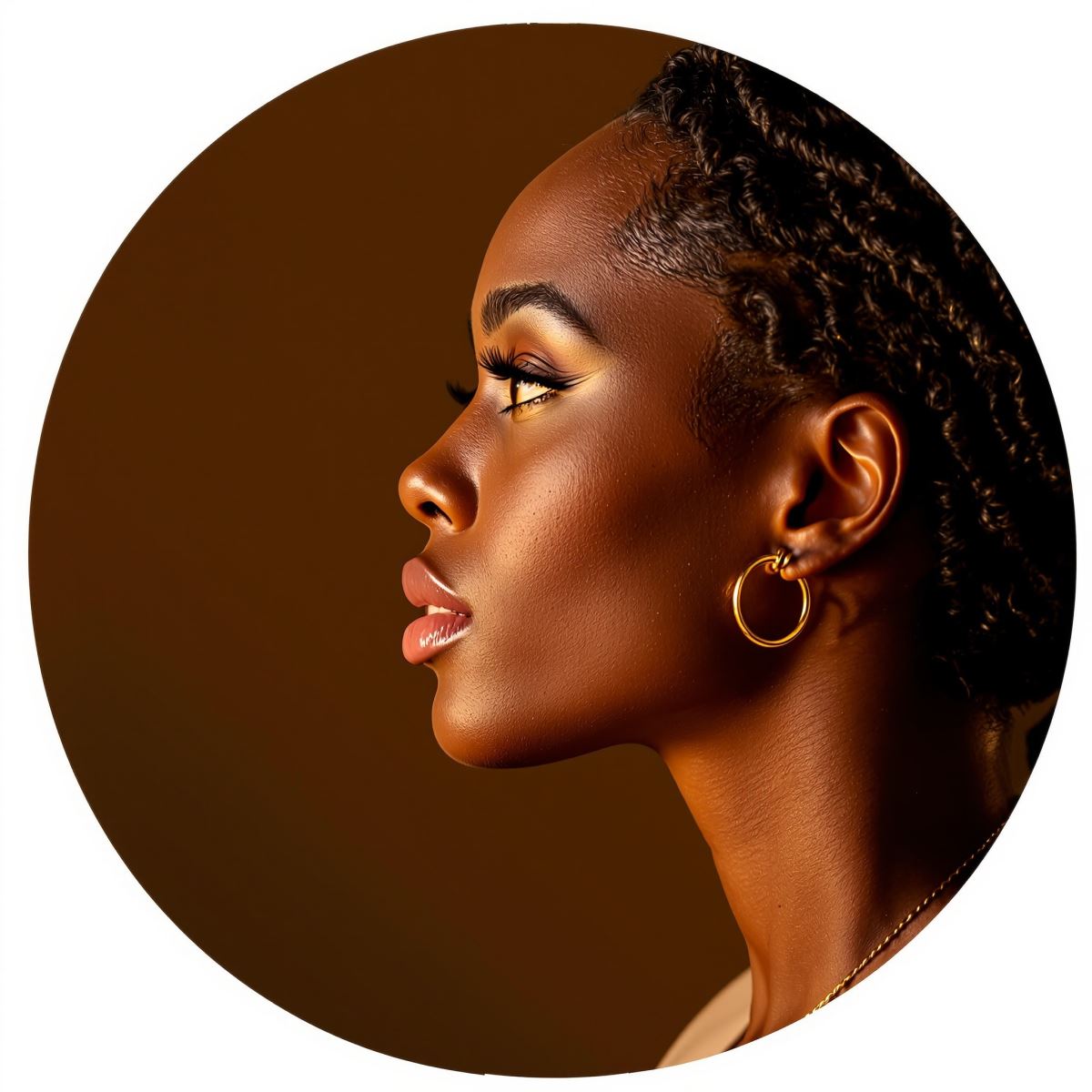 Black Girl PFP designed for natural beauty, recognition, and balanced profile energy
