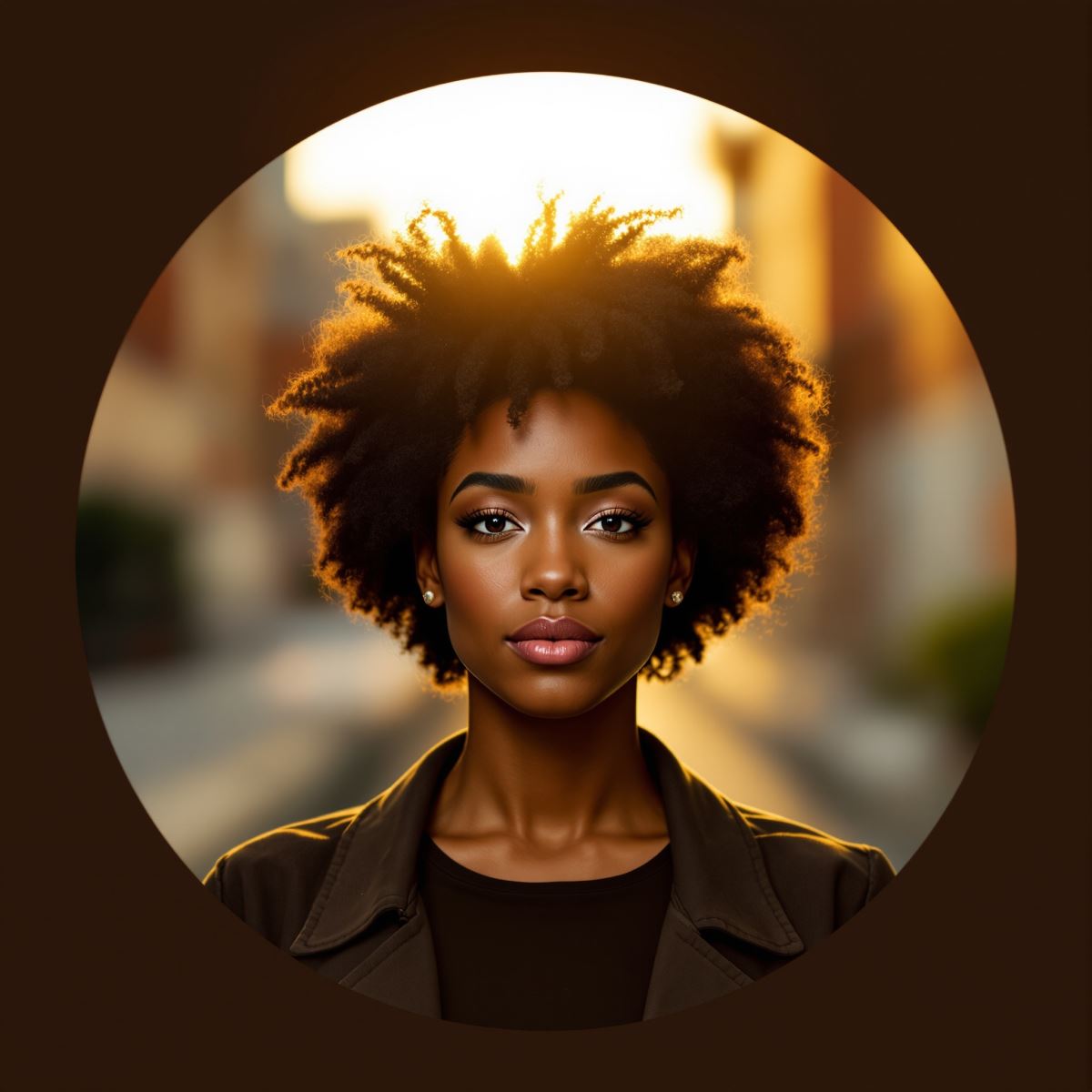 Black girl avatar expressing natural identity and memorable digital presence