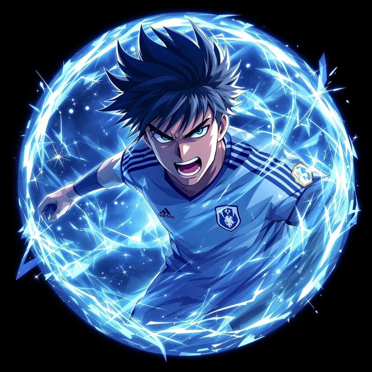 Blue Lock PFP centered on ego identity and sharp avatar recognition