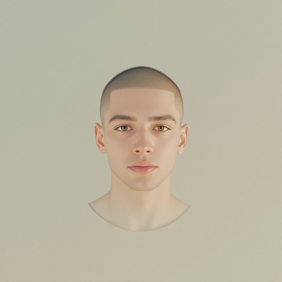 Frank Ocean PFP optimized for soft identity and clear digital visibility