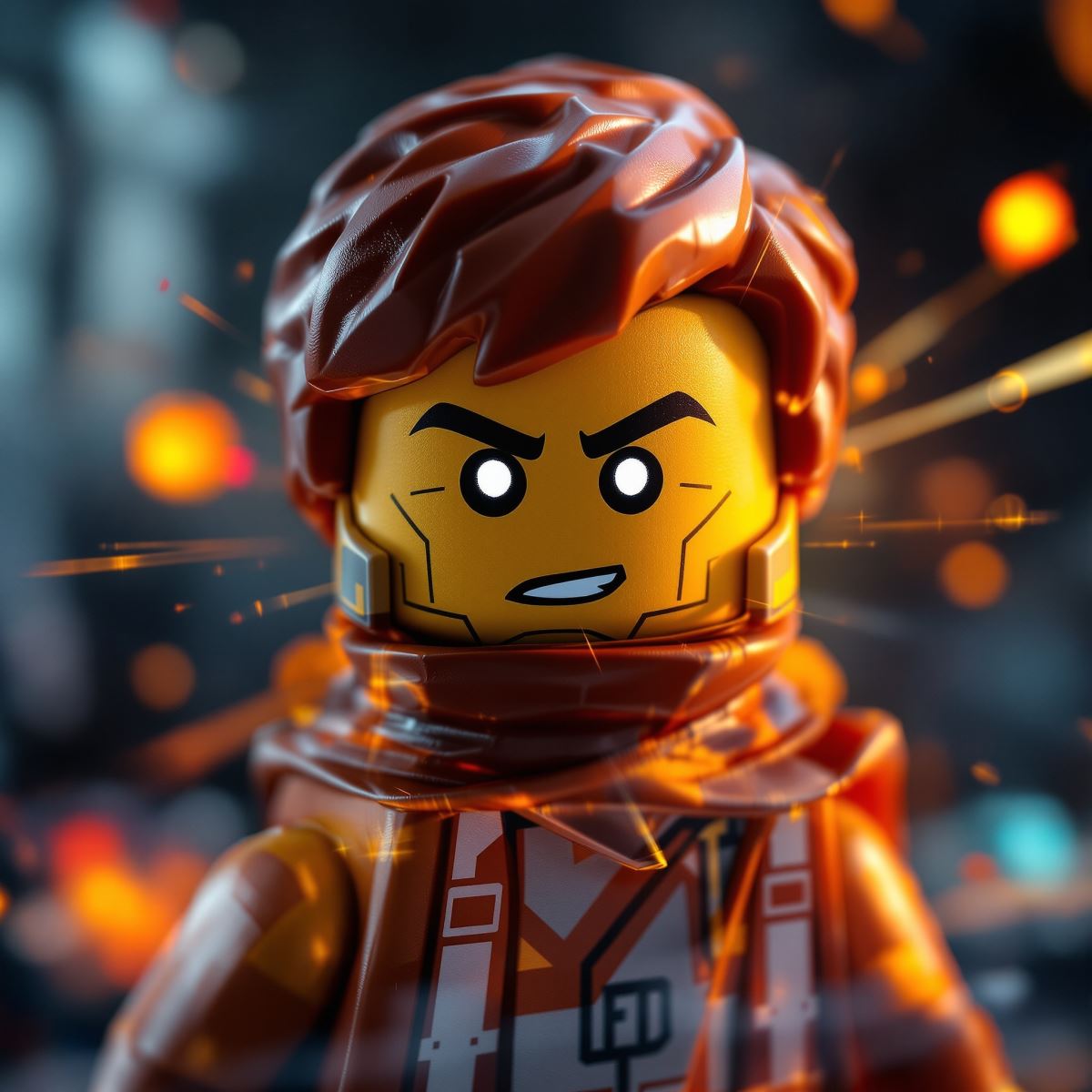 Lego Star Wars PFP designed for toy clarity and simple visual identity