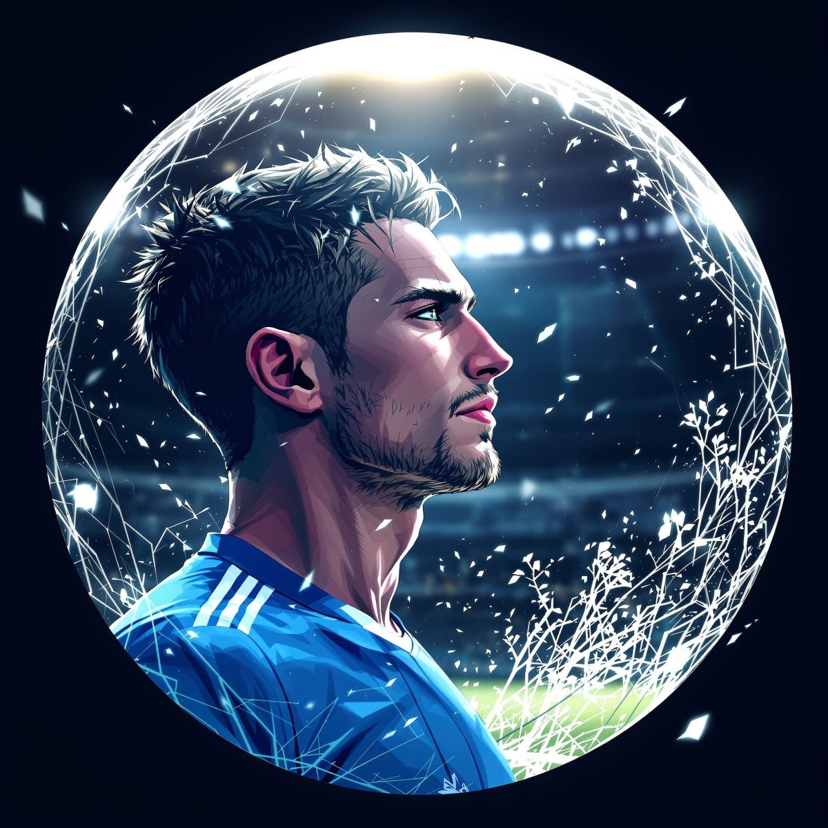 Nagi Blue Lock avatar with genius striker identity and calm dominant presence