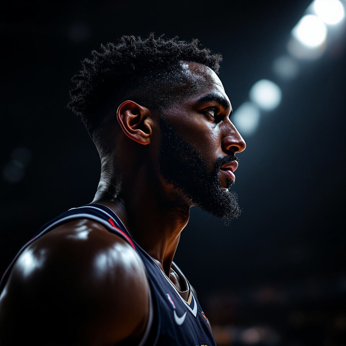NBA avatar built for athletic identity and clean profile clarity