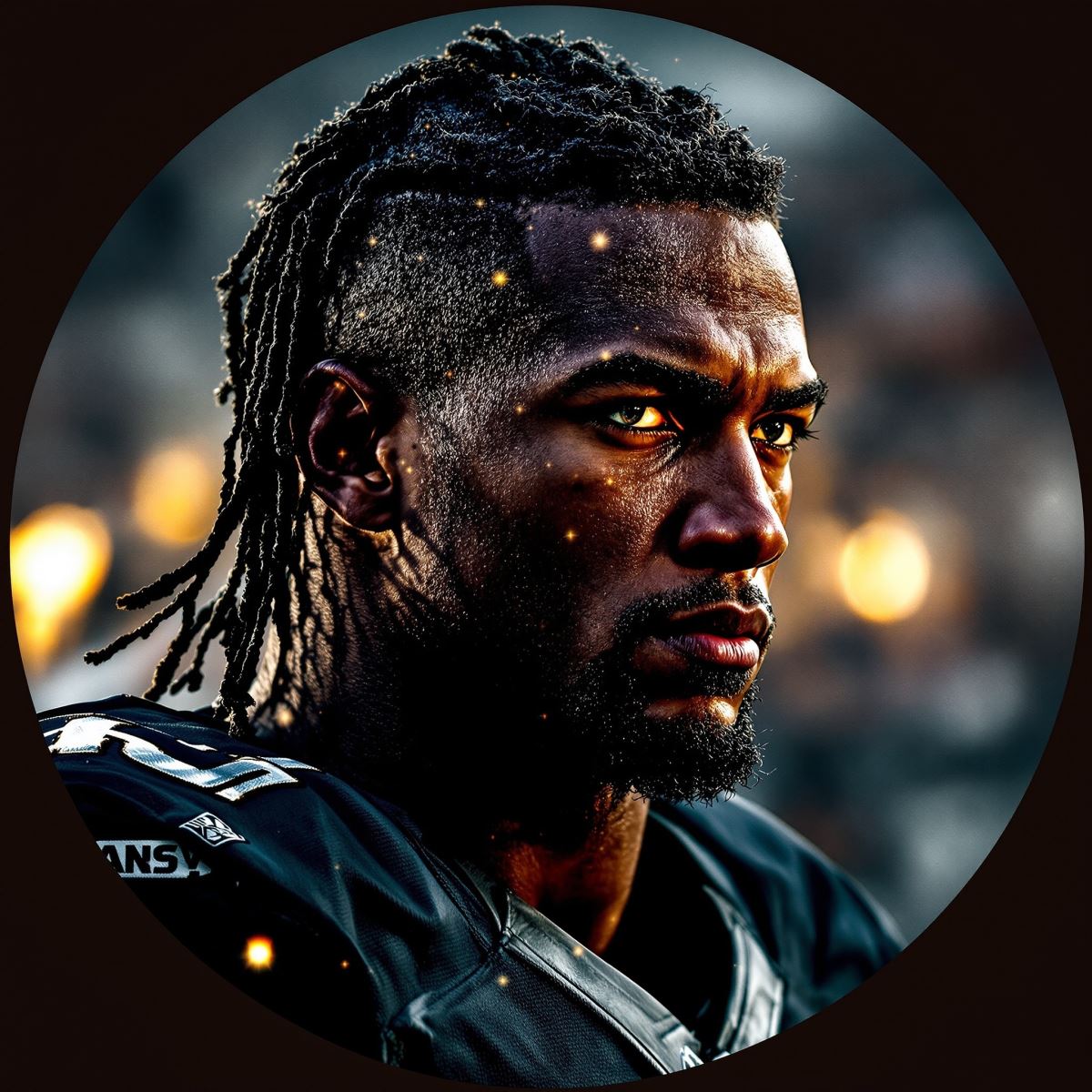 NFL PFP avatar with game-ready focus and sharp identity presence