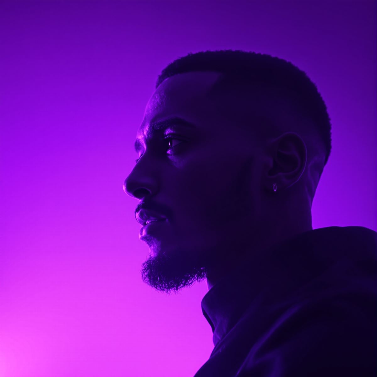 mystic purple avatar PFP with strong presence and memorable identity tone