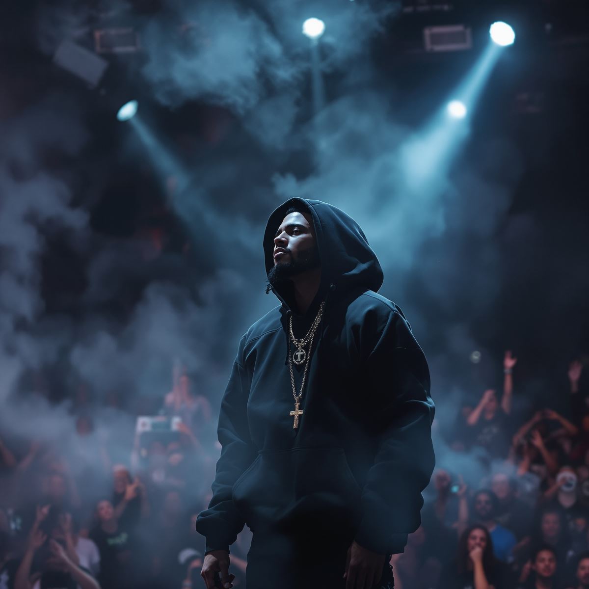 Travis Scott avatar with intense energy and sharp PFP visual clarity