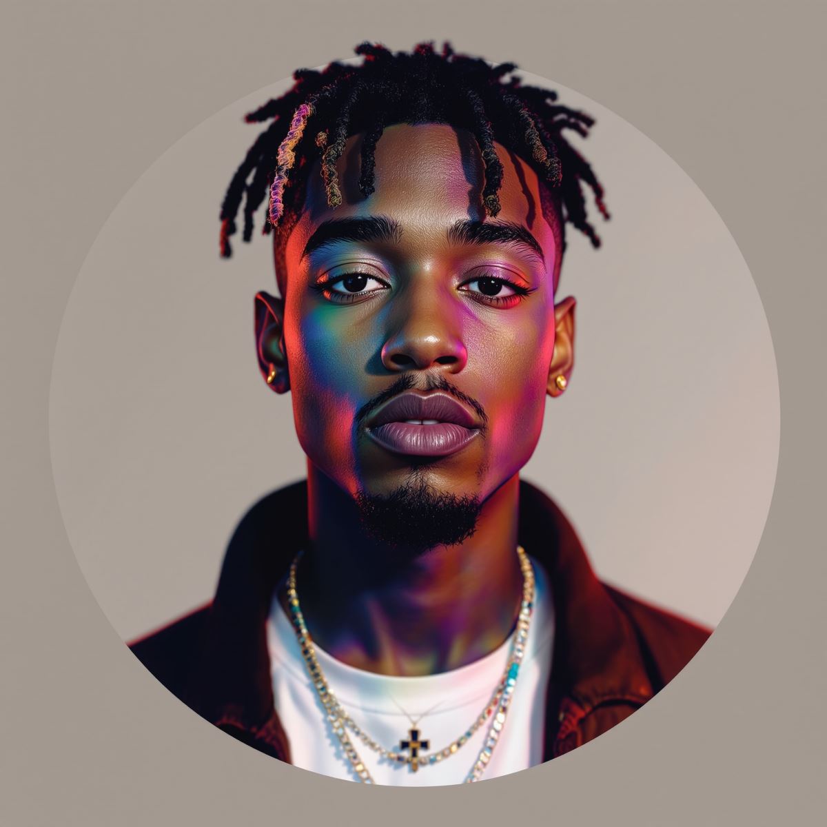 Bold Tyler The Creator avatar shaped for artistic PFP identity and clean profile impact
